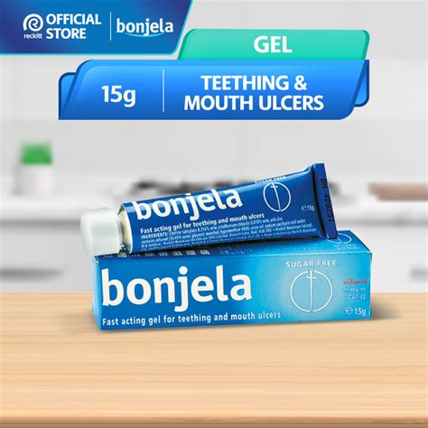 Bonjela Fast Acting Gel For Teething And Mouth Ulcers G Shopee