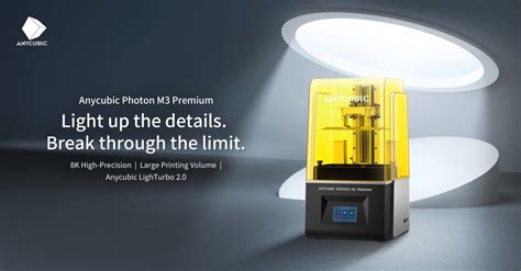 Anycubic Stellt Mit Photon M Premium Neuen K Harz Lcd D Drucker Vor