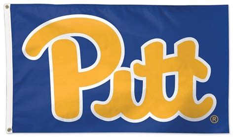 Pittsburgh University Flag 3x5 Pitt Logo In 2020 University Of Pittsburgh Pitt University