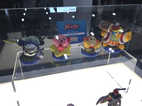 Photos of the upcoming Kirby series amiibo