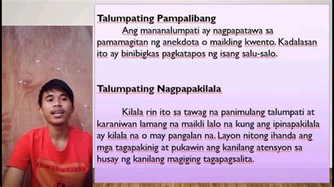 Talumpati Youtube