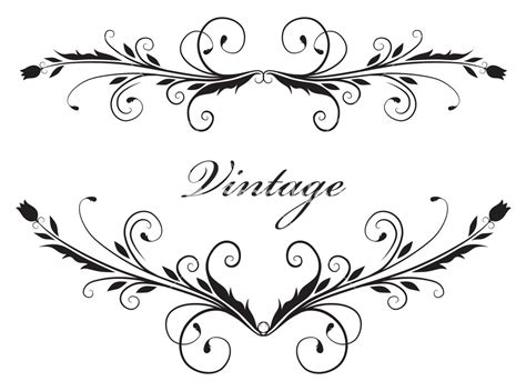 Vector Illustration Of A Vintage Floral Frame Royalty-Free Stock Image ...