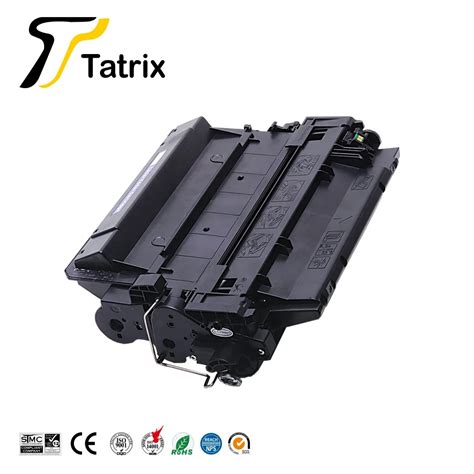 Tatrix 55a 255a Ce255a Premium Compatible Laser Black Toner Cartridge For Hp Printer Laserjet