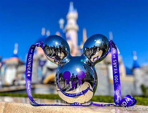 2023 DLR disneyland 100th anniversary mickey platinum popcorn balloon ...