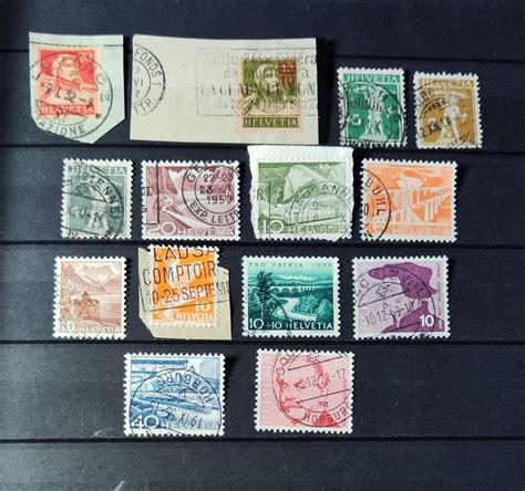 Briefmarkensammlung Schweiz Kaufen Auf Ricardo