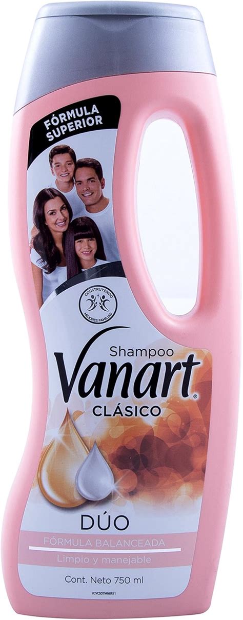 VANART Shampoo Clásico Dúo Cabello limpio y manejable fórmula