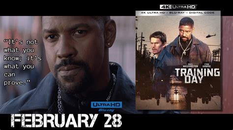 Training Day Arrives On 4k Ultra Hd Blu Ray On February 28 R Hd Movie