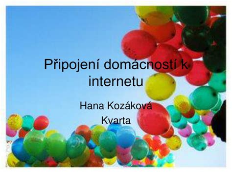 Ppt P Ipojen Dom Cnost K Internetu Powerpoint Presentation Free