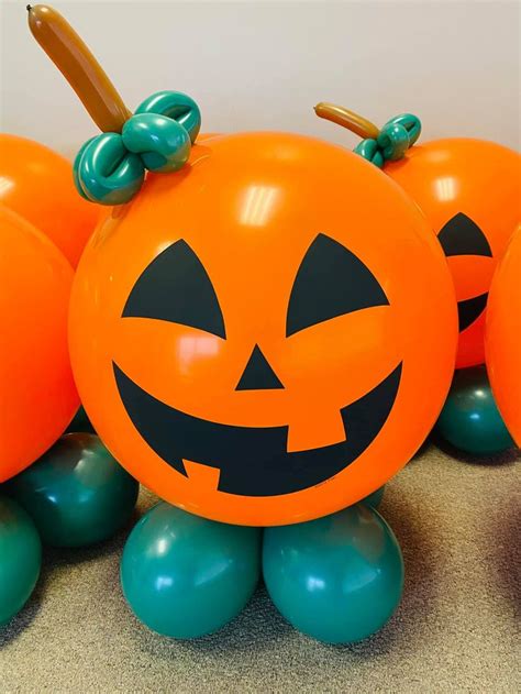 Stuffed Pumpkin Balloon Perfect For Halloween Balloons Classroom