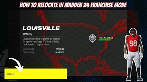 How To Relocate In Madden 24 Franchise Mode Youtube