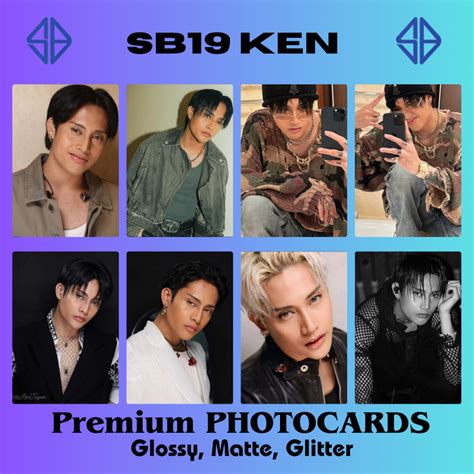 Sb Ken Premium Photocards Front Only With Photo Top Atm Size