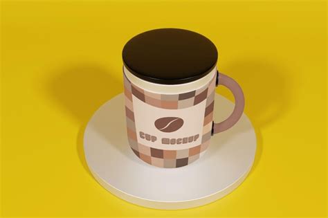 Premium PSD | Cup mockup