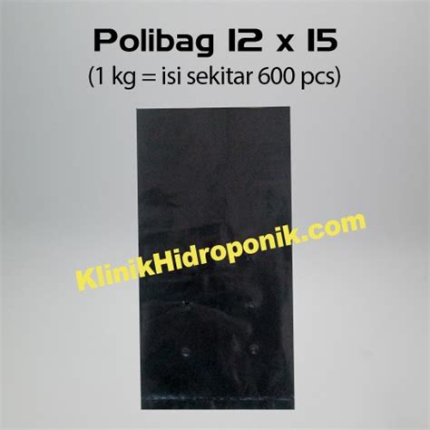 Jual Polibag Polybag Hitam Tebal Ukuran X Kg Sekitar