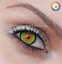 Maleficent Crazy Eyes 30 day wear Cool Contacts, Green Contacts Lenses ...