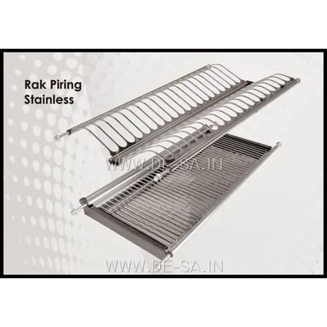 Jual Promo Terbaru Huben Rak Piring Dish Rack Stainless Steel Cm