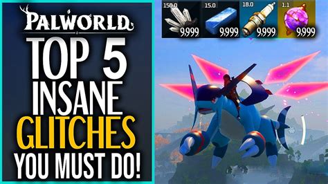 Palworld TOP 5 GLITCHES YOU MUST DO The Best Glitches In Palworlds