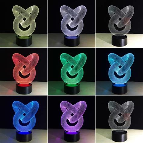 Love Knot V2 3d Illusion Lamp The Original 3d Lamp