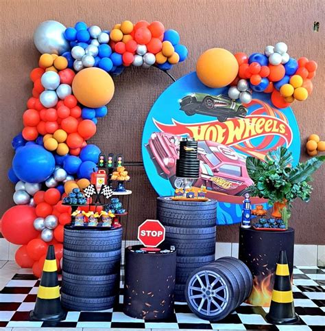 Decoração De Festa Hot Wheels Elo7 Produtos Especiais