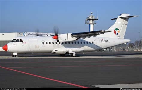 OY RUF Danish Air Transport DAT ATR 42 500 Photo By Matthias Becker