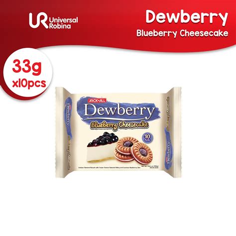 Dewberry Blueberry Cheesecake 33g X 10 Shopee Philippines