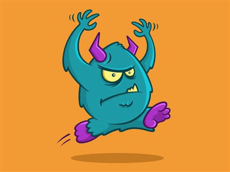 Monster By Devin Brown On Dribbble