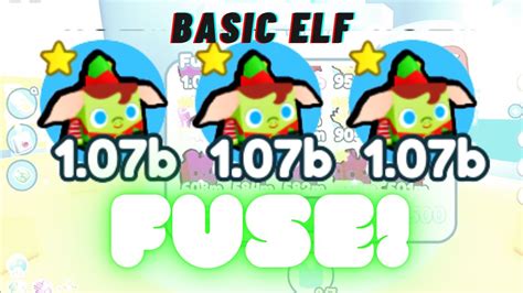 What Happens If You Fuse 3 Festive Elf Pet Simulator X Christmas