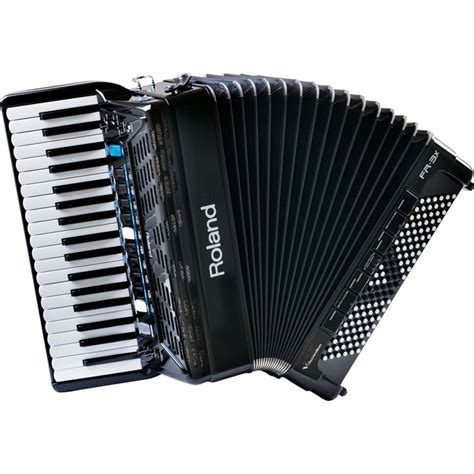 Roland FR 3 X V Accordion Inkludert Bag Svart Nesten Nytt Gear4music