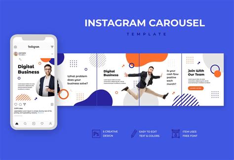 Best Business Instagram Carousel Templates Psd Psd Design