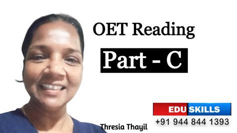 Edu Skills Oet Reading Part C Tips And Tricks Oet Made Easy Youtube