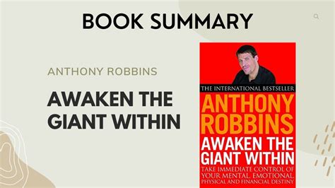 Awaken The Giant Within Summary: Unlock Your Full Potential