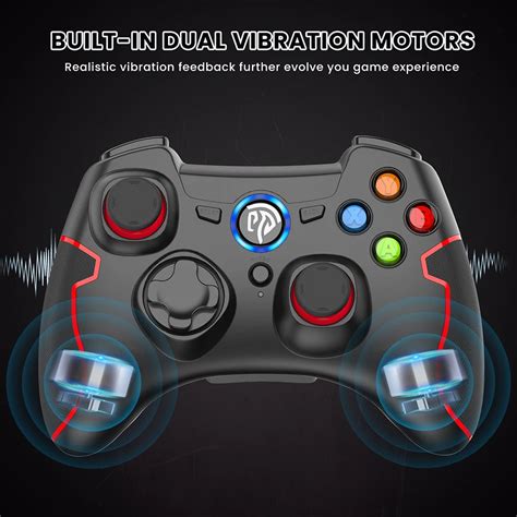 Rouge EasySMX ESM 9013 Wireless 2 4G Game Controller Gamepad Support