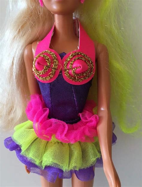 Hasbro Vintage Sindy Pop Star Doll Yellow Hair 1992 4f Etsy