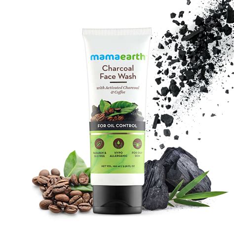 Buy Mamaearth Charcoal Face Wash With Activated Charcoal Coffee For