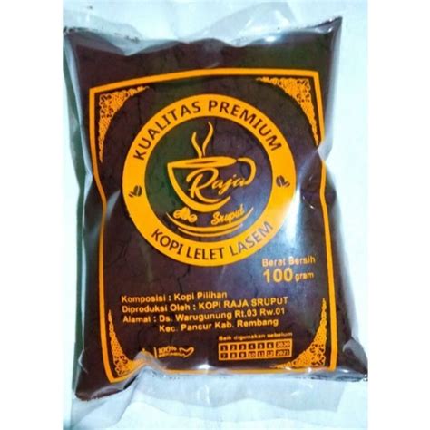 Kopi Lelet Raja Khas Lasem Rembang Lazada Indonesia