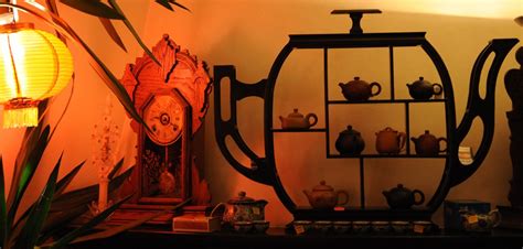 Teapot Display Miniature Tea Pots Clock Chinese Lantern Flickr