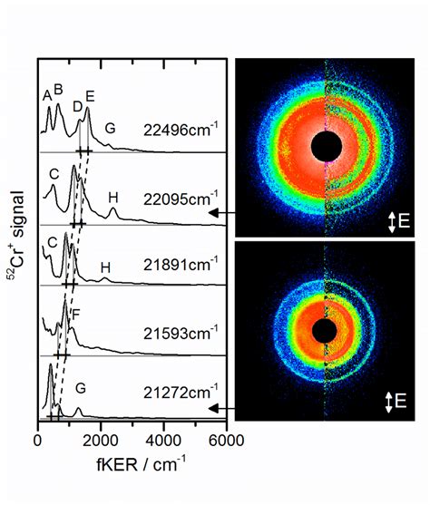 Cr Atom Photofragment Kinetic Energy Release Spectra Recorded At