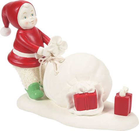 Department Snowbabies Classics Christmas Spilling Santa S Presents