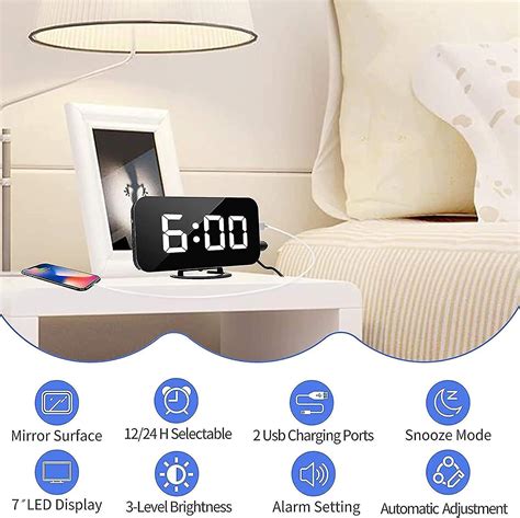 3d Led Digital Alarm Clock Wall Clock Digital Clock Timorn 3d Led