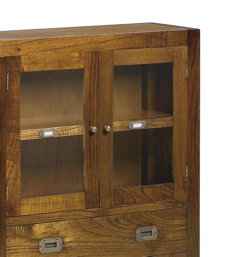 Console En Bois Massif De Mindy Tiroirs Portes Orka Cm