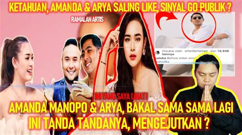 TERAWANG AMANDA MANOPO DAN ARYA SALOKA BAKAL SAMA SAMA LAGI INI TANDA