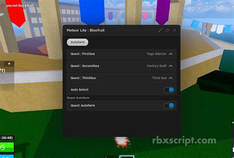 Blox Fruits Auto Farm Scripts RbxScript