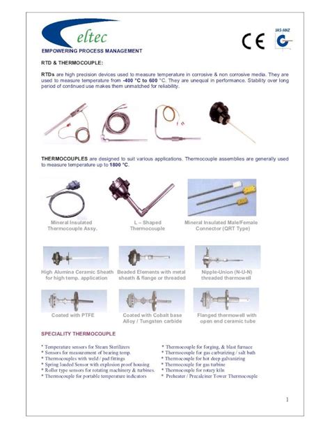 PDF THERMOCOUPLE RTD SENSOR AND THERMOWELLthermocouplewire Co In PDF