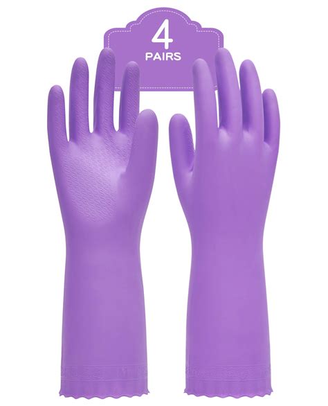 Cotton Lined Rubber Gloves