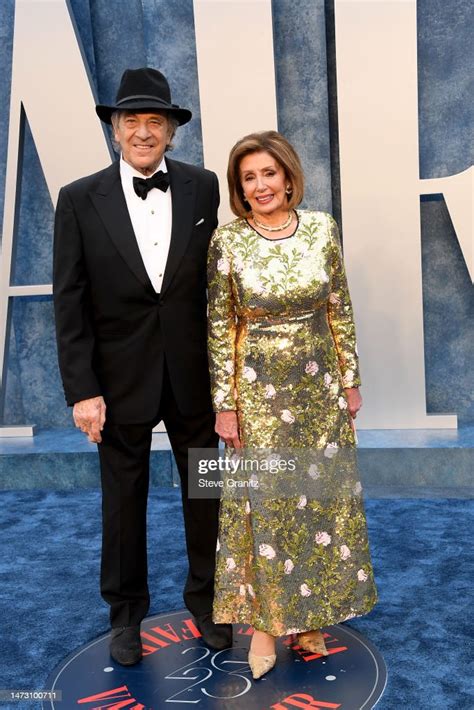 Paul Pelosi and Nancy Pelosi arrives at the Vanity Fair Oscar Party ...