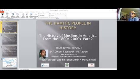 Hamitic people in history and the history of Muslims in America - YouTube