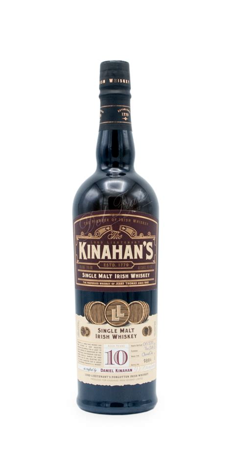 KINAHAN S IRISCH WHISKY 10 ANNI CL 70 Enoteca Del Frate