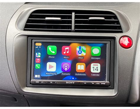 Honda Civic Fitted With Sony Xav Ax Dab Stereo Install