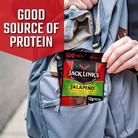 Jack Link S Beef Jerky Jalapeno Spicy Meat Snack Great For Lunches