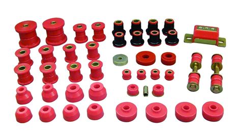 Chevy Corvette Total Bushing Kit Red Prothane