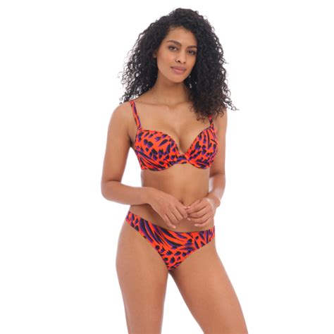 Freya Swim Tiger Bay Plunge Bikini Oberteil Sunset Annadiva